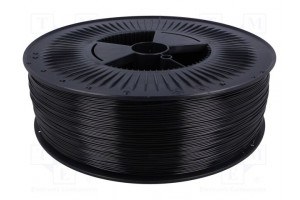 Filament: ABS+ Ø: 1.75mm black 230÷240°C 2kg