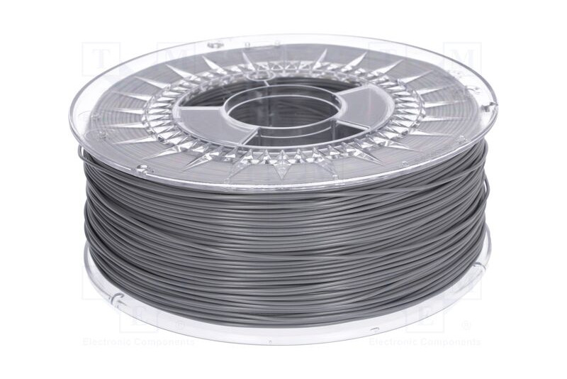 Filament: Abs+ Ø: 1.75mm Grey 230÷240°c 1kg - Partco