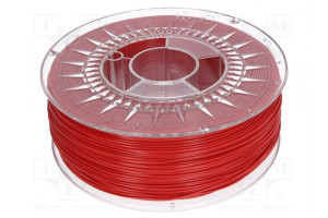 Filament: ABS+ Ø: 1.75mm red 230÷240°C 1kg Table temp: 90÷100°C