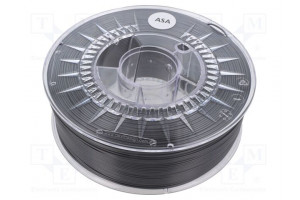 Filament: ASA 1.75mm grey (dark) 230÷240°C 1kg soluble