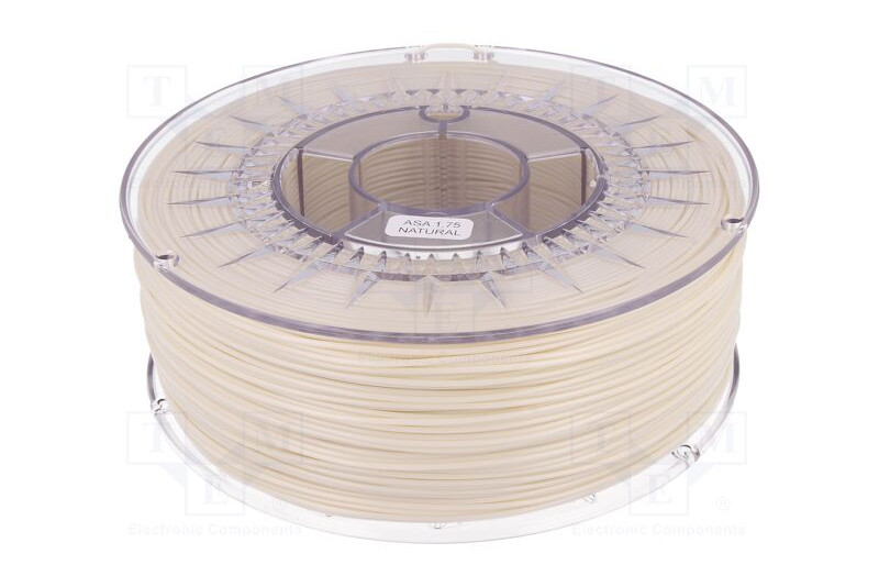 Filament: Asa Ø: 1.75mm Natural 230÷240°c 1kg Soluble - Partco