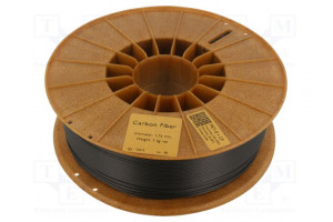 Filament: PET-G + CF 1.75mm black 240÷270°C 1kg