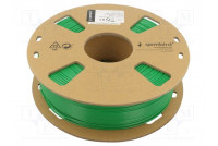 Filament: PET-G 1.75mm green 220÷260°C 1kg