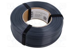 Filament: PET-G 1.75mm grey 220÷250°C 1kg Table temp: 60÷80°C