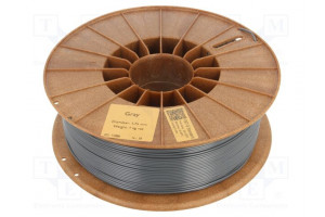 Filament: PET-G 1.75mm grey 220÷250°C 1kg Table temp: 60÷80°C