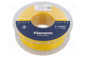 Filament: PET-G 1.75mm yellow 220÷260°C 1kg High Speed