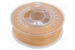 Hehkulanka: PET-G Ø: 1,75mm beige 220÷250°C 1kg