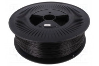 Filament: PET-G Ø: 1.75mm black 220÷250°C 5kg