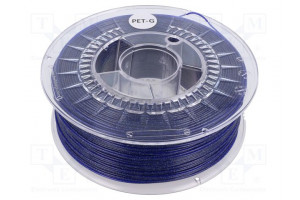 Filament: PET-G Ø: 1.75mm blue 220÷250°C 1kg