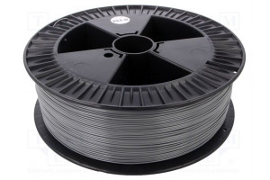 Filament: PET-G Ø: 1.75mm grey 220÷250°C 2kg