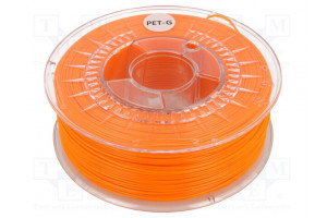 Filament: PET-G Ø: 1.75mm orange (bright) 220÷250°C 1kg