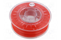 Filament: PET-G Ø: 1.75mm super red 220÷250°C 1kg