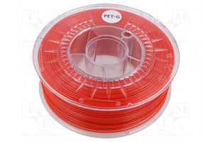 Filament: PET-G Ø: 1.75mm super red 220÷250°C 1kg