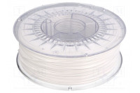 Filament: PET-G Ø: 1.75mm white 220÷250°C 1kg