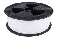 Filament: PET-G Ø: 1.75mm white 220÷250°C 2kg