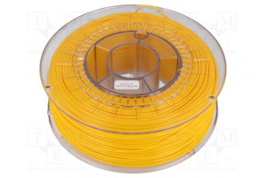 Filament: PET-G Ø: 1.75mm yellow (bright) 220÷250°C 1kg