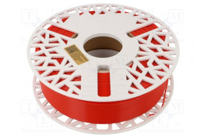 Filament: PLA High Speed 1.75mm red 180÷240°C 1kg