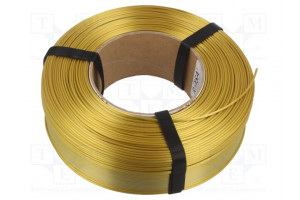 Filament: PLA Magic Silk 1.75mm gold-sliver 195÷225°C 1kg