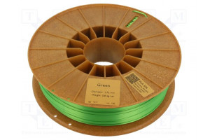 Filament: PLA SILK 1.75mm green 195÷225°C 800g