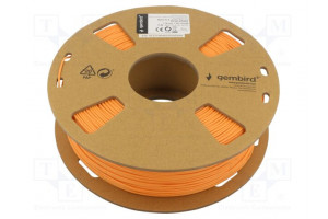 Filament: PLA-MATT 1.75mm orange 190÷220°C 1kg