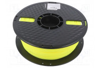 Filament: PLA 1.75mm bright yellow 190÷220°C 1kg