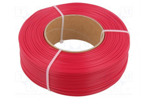 Filament: PLA 1.75mm red (ruby) 185÷225°C 1kg refill