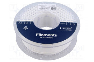 Filament: PLA 1.75mm white 210÷240°C 1kg High Speed