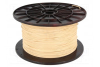 Filament: PLA Ø: 1.75mm beige 200÷235°C 1kg