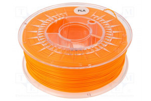 Hehkulanka: PLA Ø: 1,75mm oranssi (vaalea) 200÷235°C 1kg