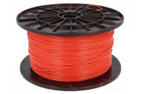 Filament: PLA Ø: 1.75mm red 200÷235°C 1kg