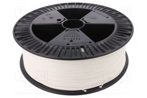 Filament: PLA Ø: 1.75mm white 200÷235°C 2kg