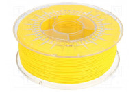 Filament: PLA Ø: 1.75mm yellow (bright) 200÷235°C 1kg