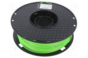 Filament: PLA+ 1.75mm green 195÷235°C 1kg