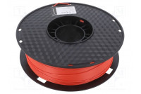 Filament: PLA+ 1.75mm red 195÷235°C 1kg