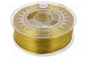 Filament: SILK Ø: 1.75mm golden 225÷245°C 1kg