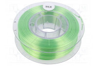 Filament: SILK Ø: 1.75mm green (light) 225÷245°C 330g