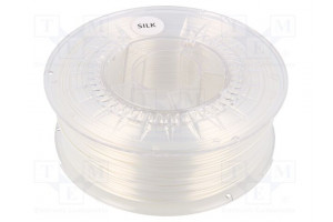 Filament: SILK Ø: 1.75mm white 225÷245°C 1kg