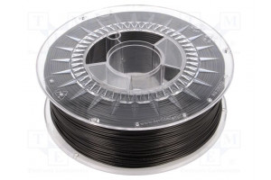 Filament: TPU Ø: 1.75mm black 210÷230°C 1kg Table temp: 20÷80°C