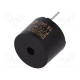 Sound transducer: electromagnetic signaller 12mm 5VDC