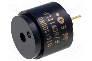 Sound transducer: electromagnetic signaller 16mm 12VDC