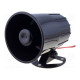 Sound transducer: siren dynamic 1 tone 600mA Ø: 88mm 12VDC