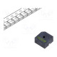 Sound transducer: electromagnetic signaller SMD 2.7kHz 30mA