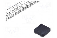 Sound transducer: electromagnetic signaller SMD 2.83kHz 100mA