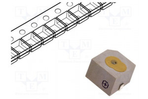 Sound transducer: electromagnetic signaller SMD 2400Hz 40mA