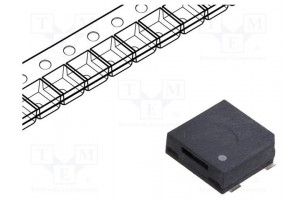 Ääänimuuntin: sähkömagneettinen merkinantolaite SMD 2830Hz