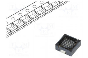 Sound transducer: electromagnetic signaller SMD 40kHz