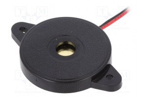 Sound transducer: piezo signaller 2.8kHz 30mm