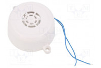 Sound transducer: piezo signaller 3.5kHz Sound level: 110dB