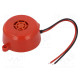 Sound transducer: piezo signaller 12÷24VDC Sound level: 100dB