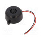 Sound transducer: piezo signaller 30mA Ø: 54mm H: 25mm 50÷90dB